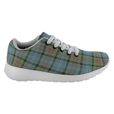 Image of Tartan Sneakers - Paisley Scotland | Unisex Tartan Running Shoes | Sneakers Men & Women Tartan Shoes