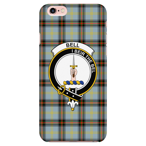 Image of Bell Scottish Clan Tartan Phone Case - shirtskishirt