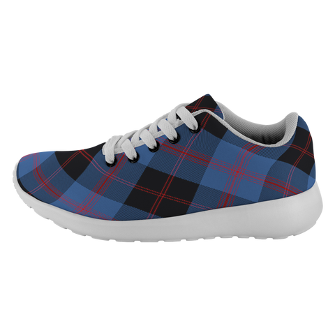 Image of ScottishShop Tartan Sneakers Angus Modern Scotland Running Shoes - shirtskishirt