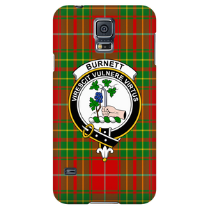 Burnett Ancient Scottish Clan Tartan Phone Case - shirtskishirt