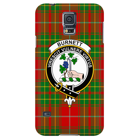 Image of Burnett Ancient Scottish Clan Tartan Phone Case - shirtskishirt