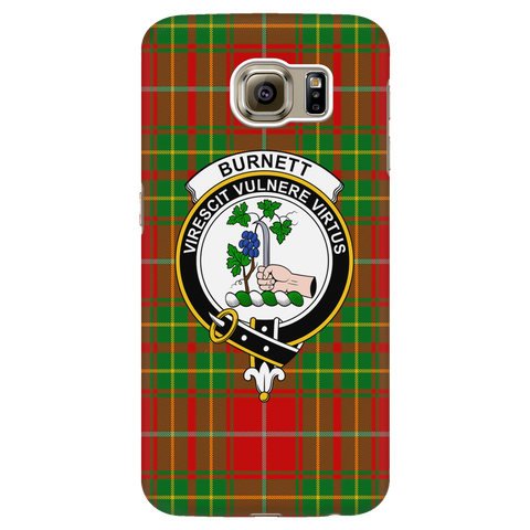 Image of Burnett Ancient Scottish Clan Tartan Phone Case - shirtskishirt