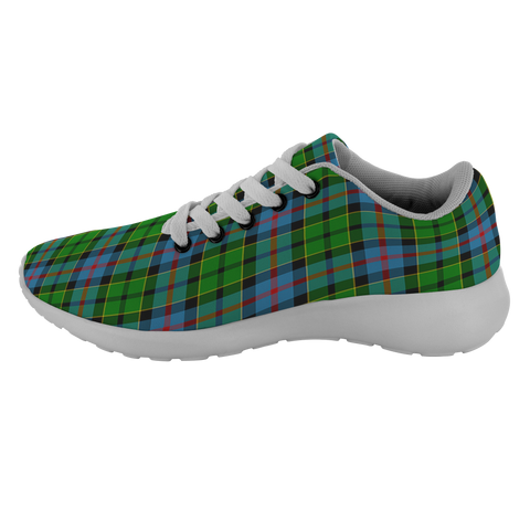 Image of ScottishShop Tartan Sneakers Forsyth Scotland Tartan Running Shoes - shirtskishirt