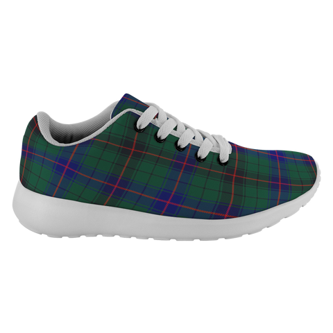 Image of ScottishShop Tartan Sneakers Davidson Modern Scotland Tartan Running Shoes - shirtskishirt