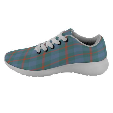 Image of ScottishShop Tartan Sneakers Agnew Ancient Scotland Running Shoes - shirtskishirt