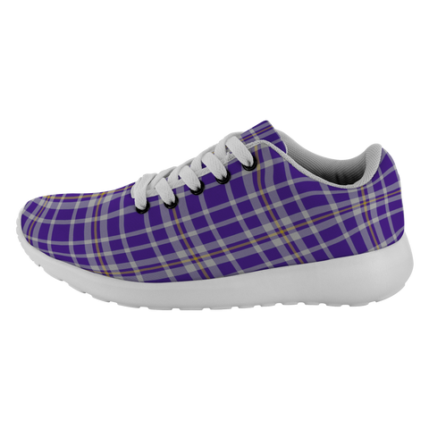 Image of ScottishShop Tartan Sneakers Allardice Scotland Running Shoes - shirtskishirt