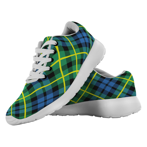 Image of ScottishShop Tartan Sneakers Campbell Of Breadalbane Ancient Scotland Tartan Running Shoes - shirtskishirt