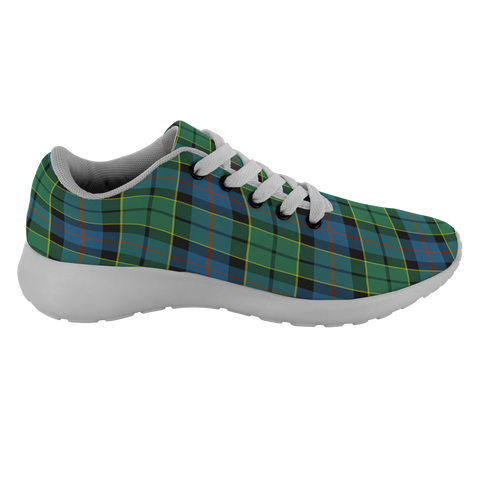 Image of ScottishShop Tartan Sneakers Forsyth Ancient Scotland Tartan Running Shoes - shirtskishirt