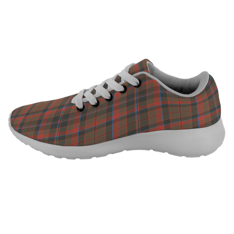 Image of ScottishShop Tartan Sneakers Cumming Hunting Weathered Scotland Tartan Running Shoes - shirtskishirt