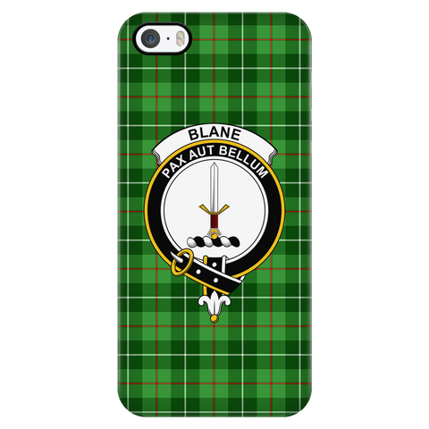 Image of Blane Scottish Clan Tartan Phone Case - shirtskishirt