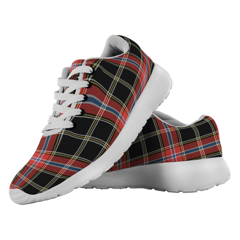 Image of Tartan Sneakers - Norwegian Night Scotland | Unisex Tartan Running Shoes | Sneakers Men & Women Tartan Shoes