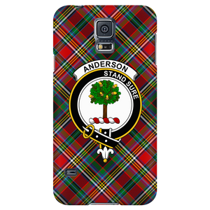 Anderson Of Arbrake Scottish Clan Tartan Phone Case - shirtskishirt