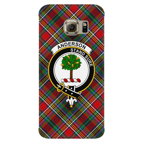 Image of Anderson Of Arbrake Scottish Clan Tartan Phone Case - shirtskishirt