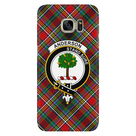 Image of Anderson Of Arbrake Scottish Clan Tartan Phone Case - shirtskishirt