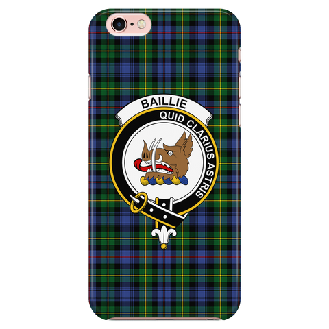 Image of Baillie Hunting Scottish Clan Tartan Phone Case - shirtskishirt