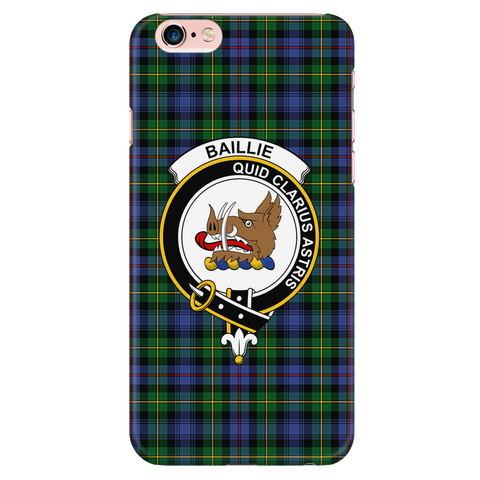 Image of Baillie Hunting Scottish Clan Tartan Phone Case - shirtskishirt