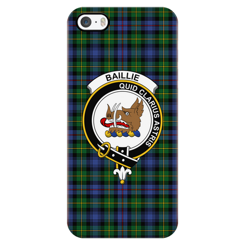 Image of Baillie Hunting Scottish Clan Tartan Phone Case - shirtskishirt