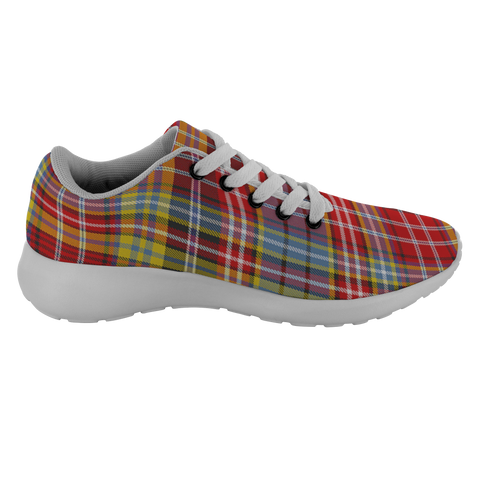 Image of Tartan Sneakers - Ogilvie Of Airlie Ancient Scotland | Unisex Tartan Running Shoes | Sneakers Men & Women Tartan Shoes