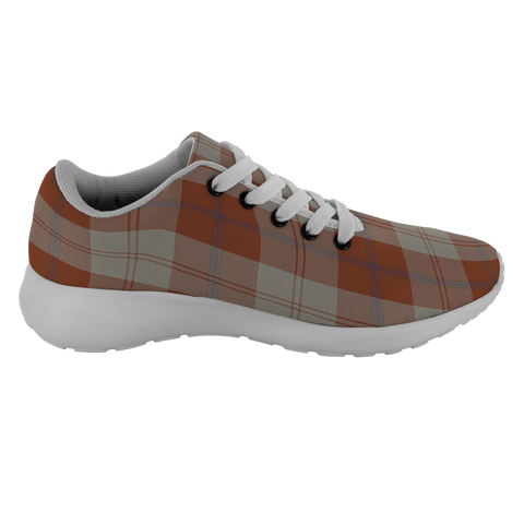 Image of ScottishShop Tartan Sneakers Davidson Dress Dancers Scotland Tartan Running Shoes - shirtskishirt