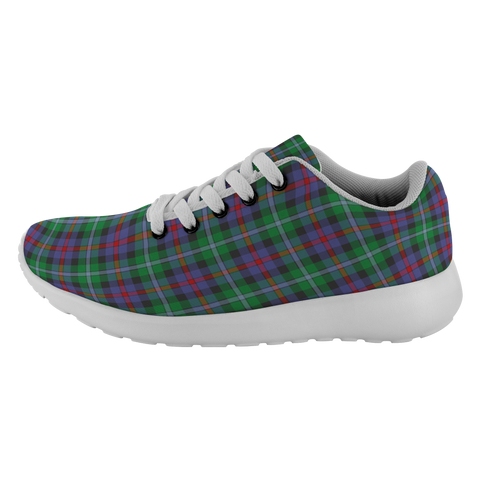 Image of ScottishShop Tartan Sneakers Calder Scotland Running Shoes - shirtskishirt