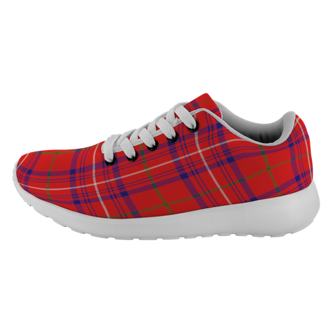 Image of Tartan Sneakers - Rose Scotland | Unisex Tartan Running Shoes | Sneakers Men & Women Tartan Shoes