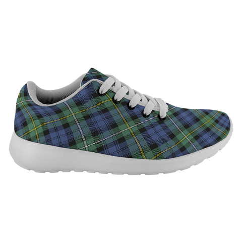 Image of ScottishShop Tartan Sneakers Campbell Argyll Ancient Scotland Tartan Running Shoes - shirtskishirt