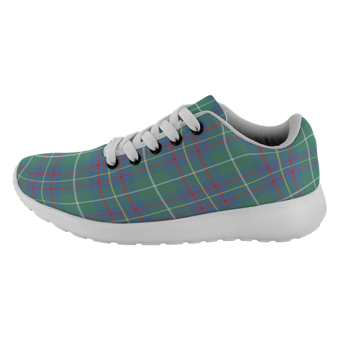 Image of Tartan Sneakers - Inglis Ancient Scotland | Unisex Tartan Running Shoes | Sneakers Men & Women Tartan Shoes