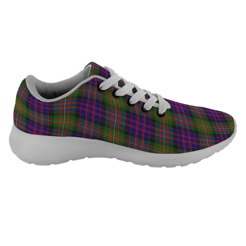 Image of Tartan Sneakers - MacDonell Of Glengarry Modern Scotland | Unisex Tartan Running Shoes | Sneakers Men & Women Tartan Shoes