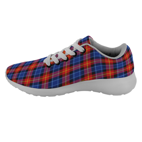 Image of ScottishShop Tartan Sneakers Anstruther Scotland Running Shoes - shirtskishirt