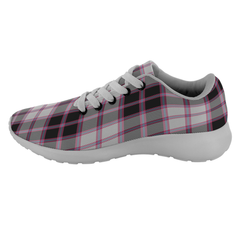 Image of Tartan Sneakers - MacPherson Hunting Modern Scotland | Unisex Tartan Running Shoes | Sneakers Men & Women Tartan Shoes