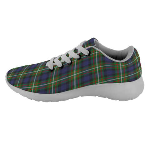 Image of ScottishShop Tartan Sneakers Ferguson Scotland Tartan Running Shoes - shirtskishirt