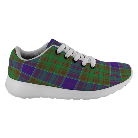 Image of ScottishShop Tartan Sneakers Adam Hunting Scotland Running Shoes - shirtskishirt