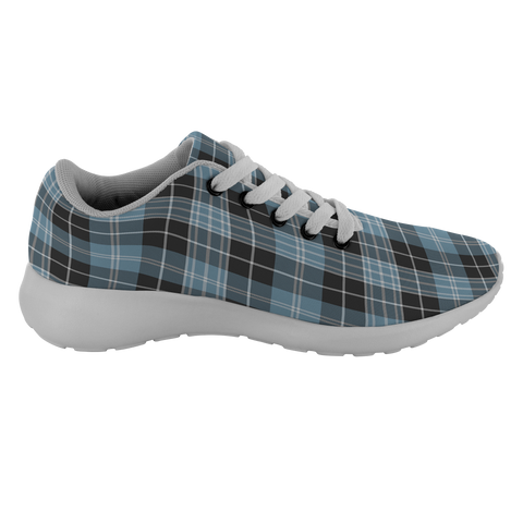 Image of ScottishShop Tartan Sneakers Clark Ancient Scotland Tartan Running Shoes - shirtskishirt