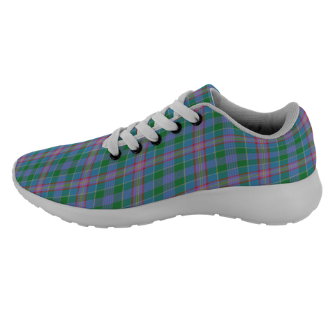 Image of Tartan Sneakers - Pitcairn Scotland | Unisex Tartan Running Shoes | Sneakers Men & Women Tartan Shoes