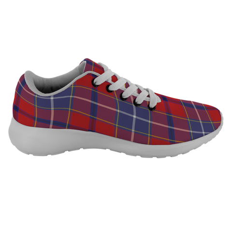 Image of Tartan Sneakers - Wishart Dress Scotland | Unisex Tartan Running Shoes | Sneakers Men & Women Tartan Shoes