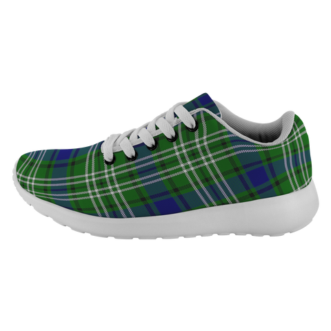 Image of Tartan Sneakers - Tweedside Scotland -  Unisex Tartan Running Shoes -  Sneakers Men & Women Tartan Shoes