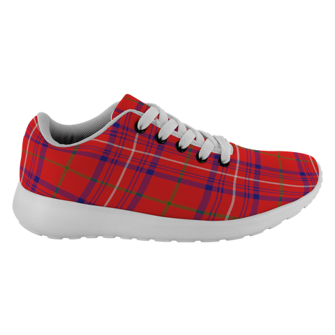 Image of Tartan Sneakers - Rose Scotland | Unisex Tartan Running Shoes | Sneakers Men & Women Tartan Shoes