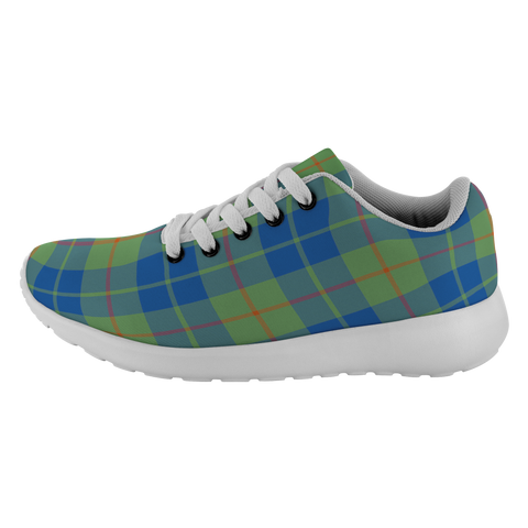 Image of ScottishShop Tartan Sneakers Barclay Hunting Ancient Scotland Running Shoes - shirtskishirt