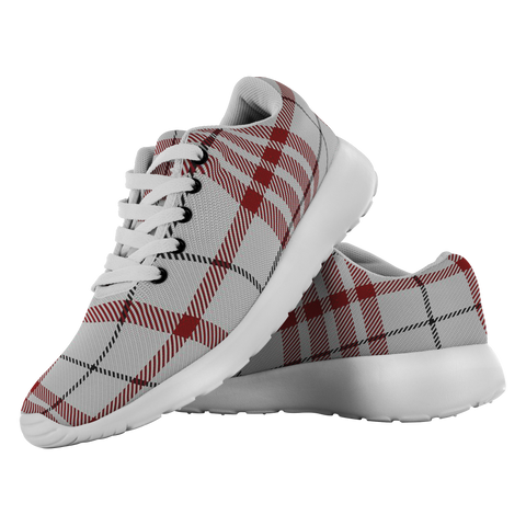 Image of ScottishShop Tartan Sneakers Clayton Scotland Tartan Running Shoes - shirtskishirt