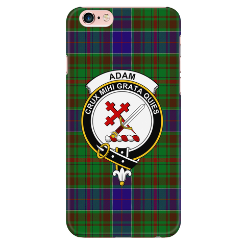 Image of Adam Scottish Clan Tartan Phone Case - shirtskishirt