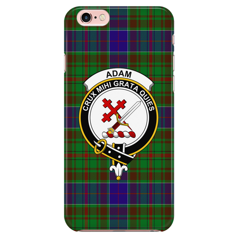 Image of Adam Scottish Clan Tartan Phone Case - shirtskishirt