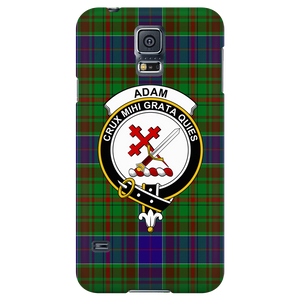 Adam Scottish Clan Tartan Phone Case - shirtskishirt