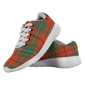 Tartan Sneakers - MacAuley Ancient Scotland | Unisex Tartan Running Shoes | Sneakers Men & Women Tartan Shoes