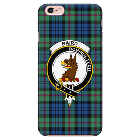 Image of Baird Ancient Scottish Clan Tartan Phone Case - shirtskishirt