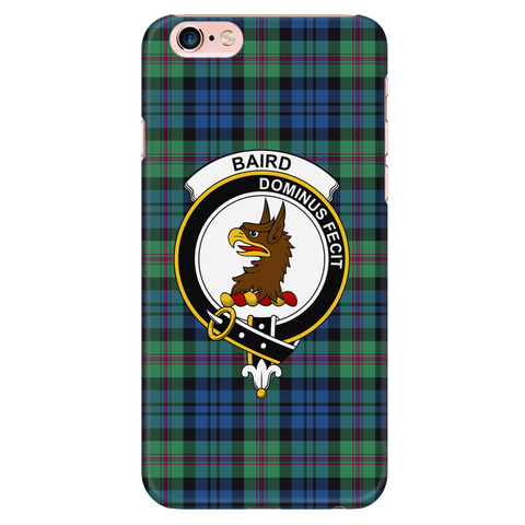 Image of Baird Ancient Scottish Clan Tartan Phone Case - shirtskishirt