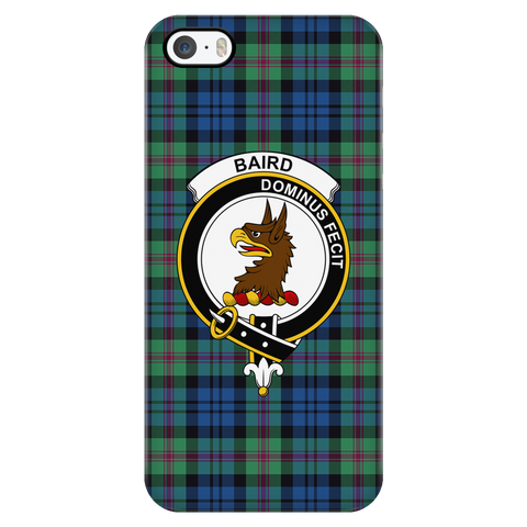 Image of Baird Ancient Scottish Clan Tartan Phone Case - shirtskishirt