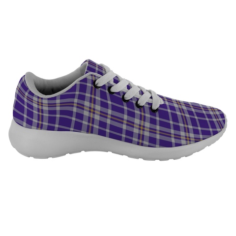 Image of ScottishShop Tartan Sneakers Allardice Scotland Running Shoes - shirtskishirt