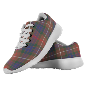 ScottishShop Tartan Sneakers Fraser Hunting Modern Scotland Tartan Running Shoes - shirtskishirt