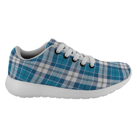 Image of Tartan Sneakers - Muirhead Blue Scotland | Unisex Tartan Running Shoes | Sneakers Men & Women Tartan Shoes