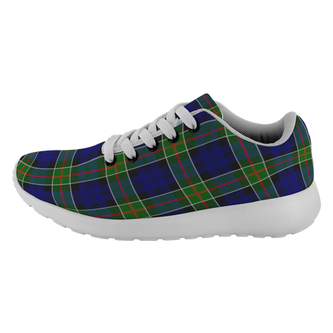 Image of ScottishShop Tartan Sneakers Colquhoun Modern Scotland Tartan Running Shoes - shirtskishirt